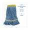 Boardwalk 5 in Looped-End Wet Mop, Blue, Cotton/Synthetic, PK12, BWK501BL BWK501BL - alternate 2